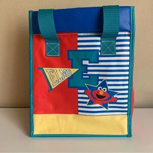 Vintage Sesame Street Elmo Baby Bottle Diaper Bag or Kids Lunch Bag Insulated
